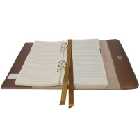 Caderno Organizer Raffai - Dourado